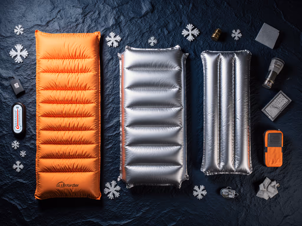 comparison_of_sleeping_pad_types_for_winter_camping