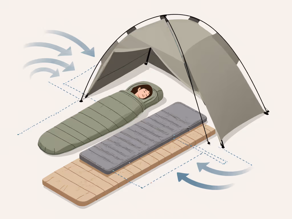 diagram_of_sleep_system_showing_bag_pad_tent_and_wind_arrows