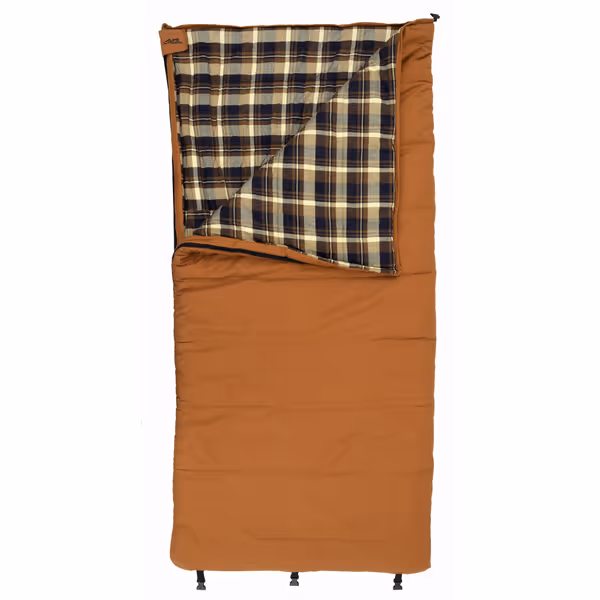ALPS OutdoorZ Redwood -10°F Flannel-Lined Sleeping Bag